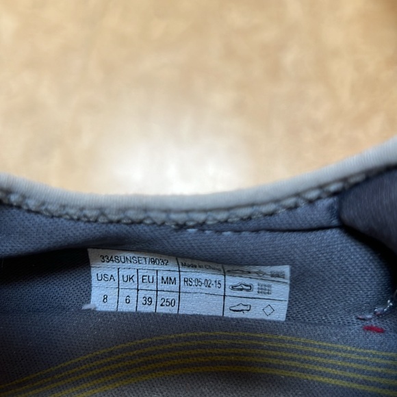 EUC Vionic 1st Ray Technology Gray/Purple Mary Jane style size 8 - Picture 3 of 5